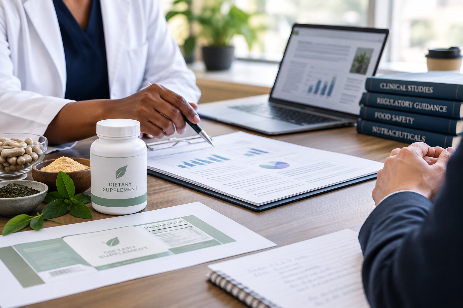 Supplement business decision and scientific review