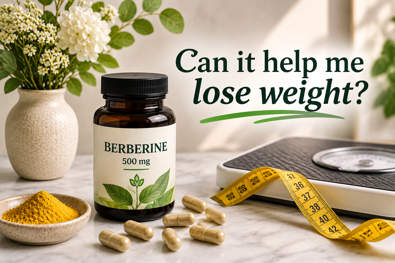 Berberine for weight loss clinical evidence
